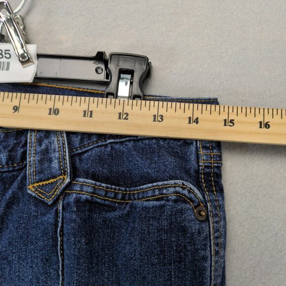 Vtg Y2K Abercrombie & Fitch Crop Jeans Women's 0 Made USA 29x26" 100% Cotton - Picture 5 of 10